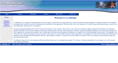 Desktop Screenshot of cryobridge.com